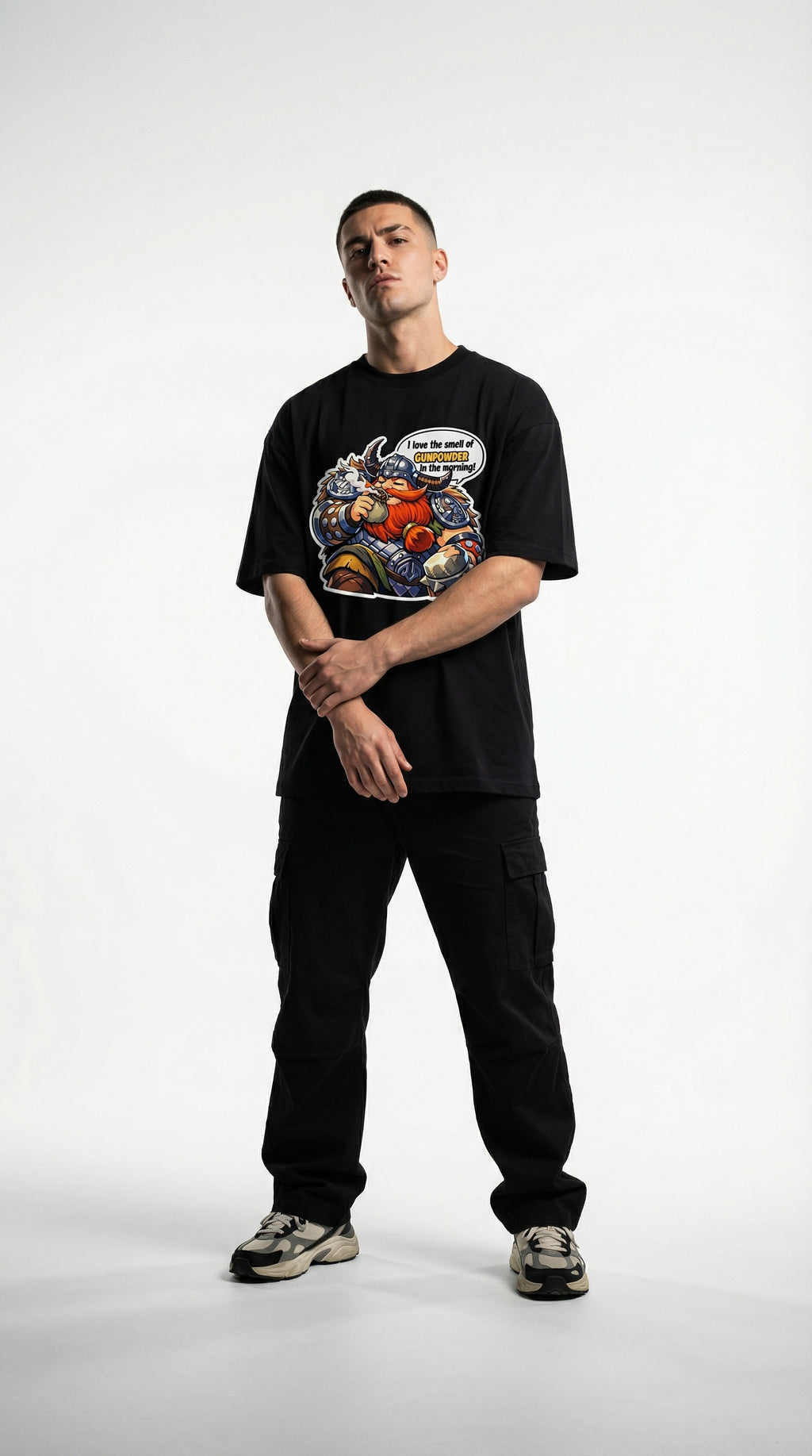 Franco Oversized T-Shirt – Streetwear | Mobile Legends Toxikiing