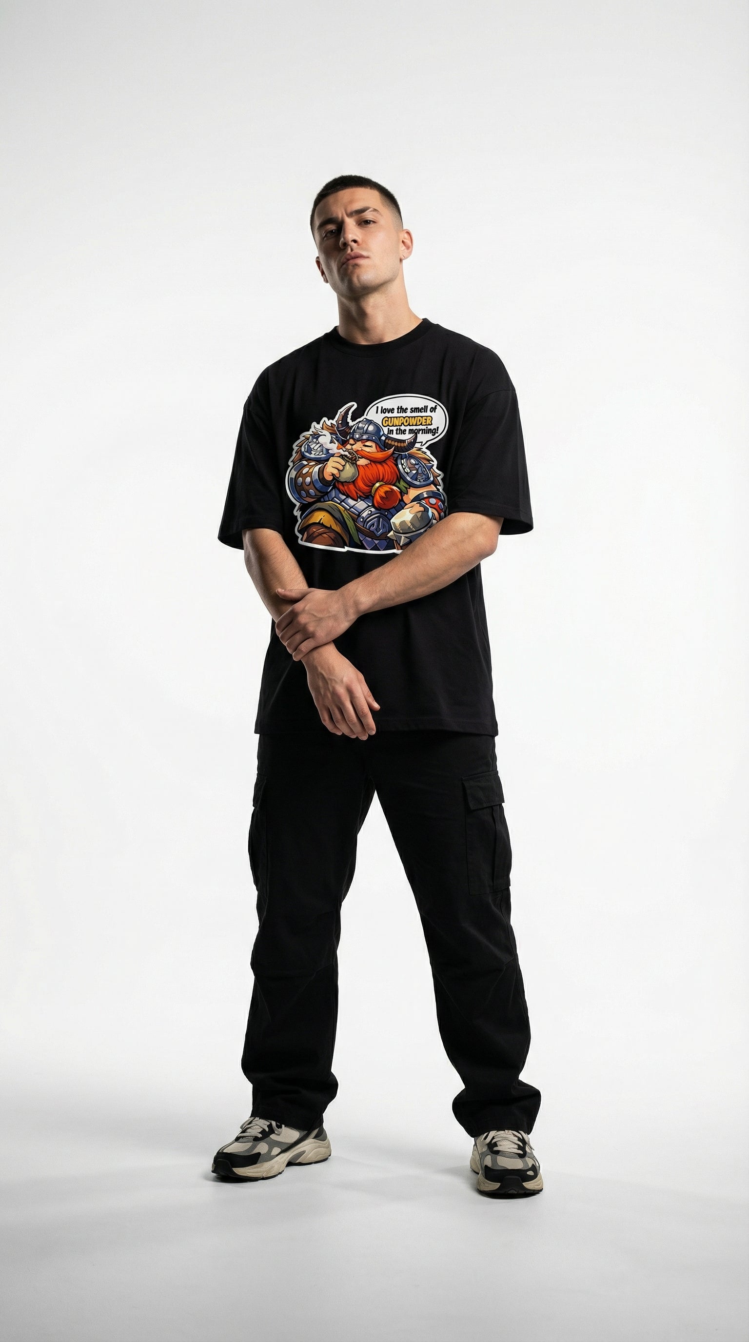 Franco Oversized T-Shirt – Streetwear | Mobile Legends Toxikiing