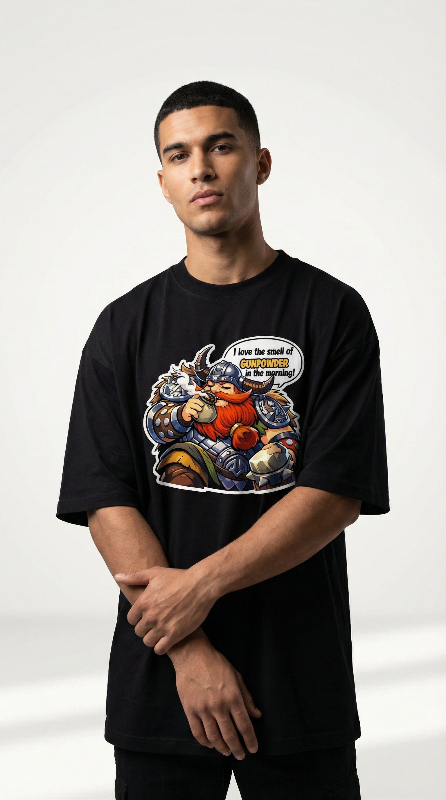 Franco Oversized T-Shirt – Streetwear | Mobile Legends Toxikiing