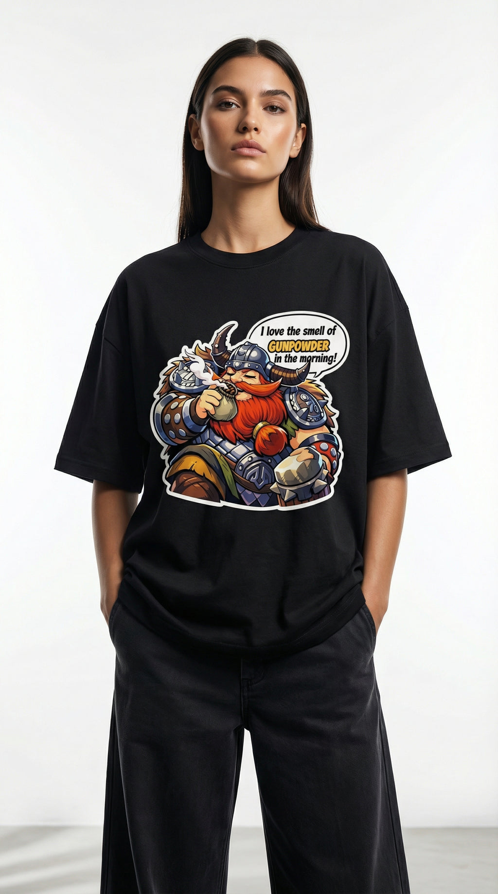 Franco Oversized T-Shirt – Streetwear | Mobile Legends Toxikiing