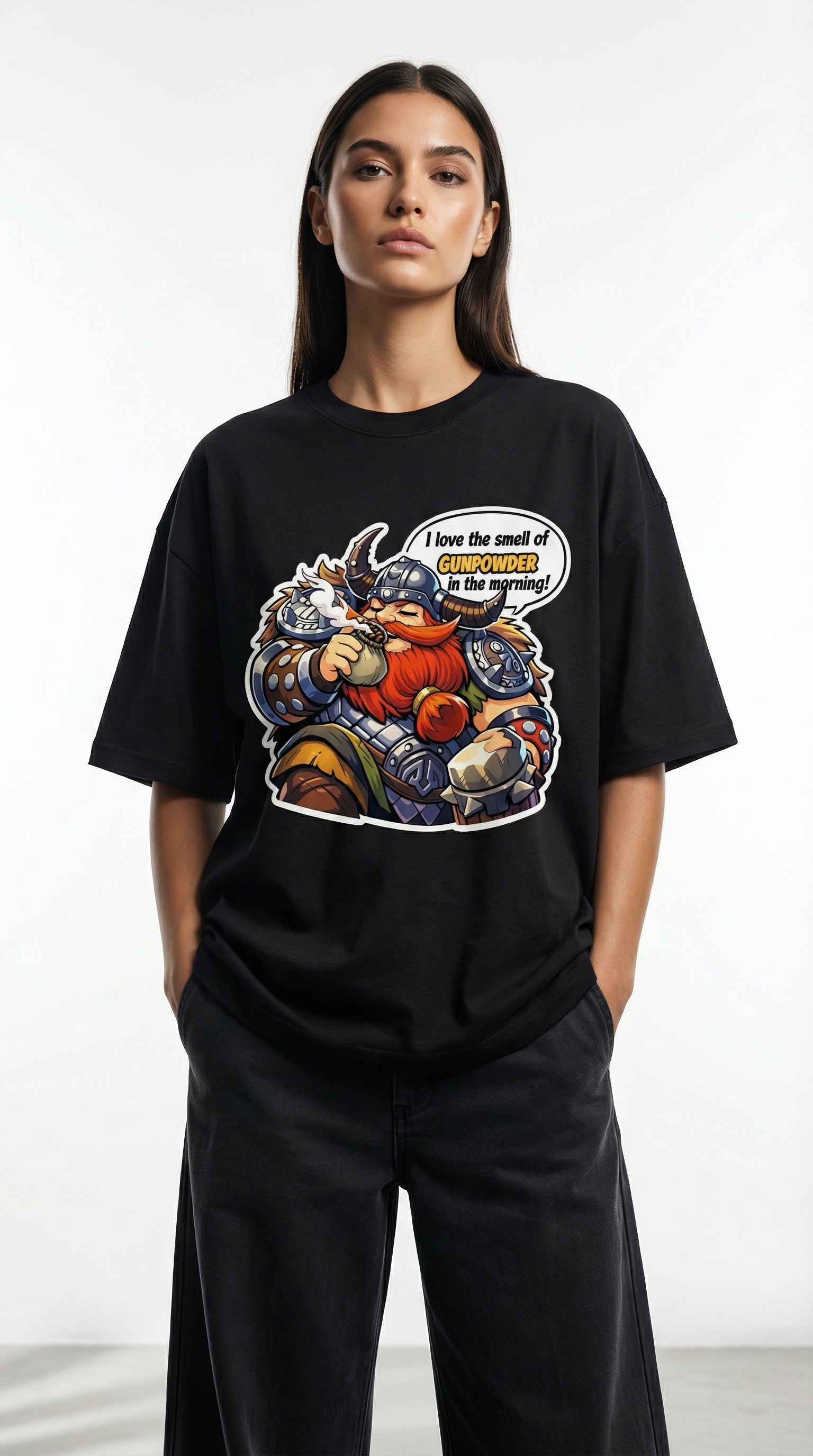 Franco Oversized T-Shirt – Streetwear | Mobile Legends Toxikiing