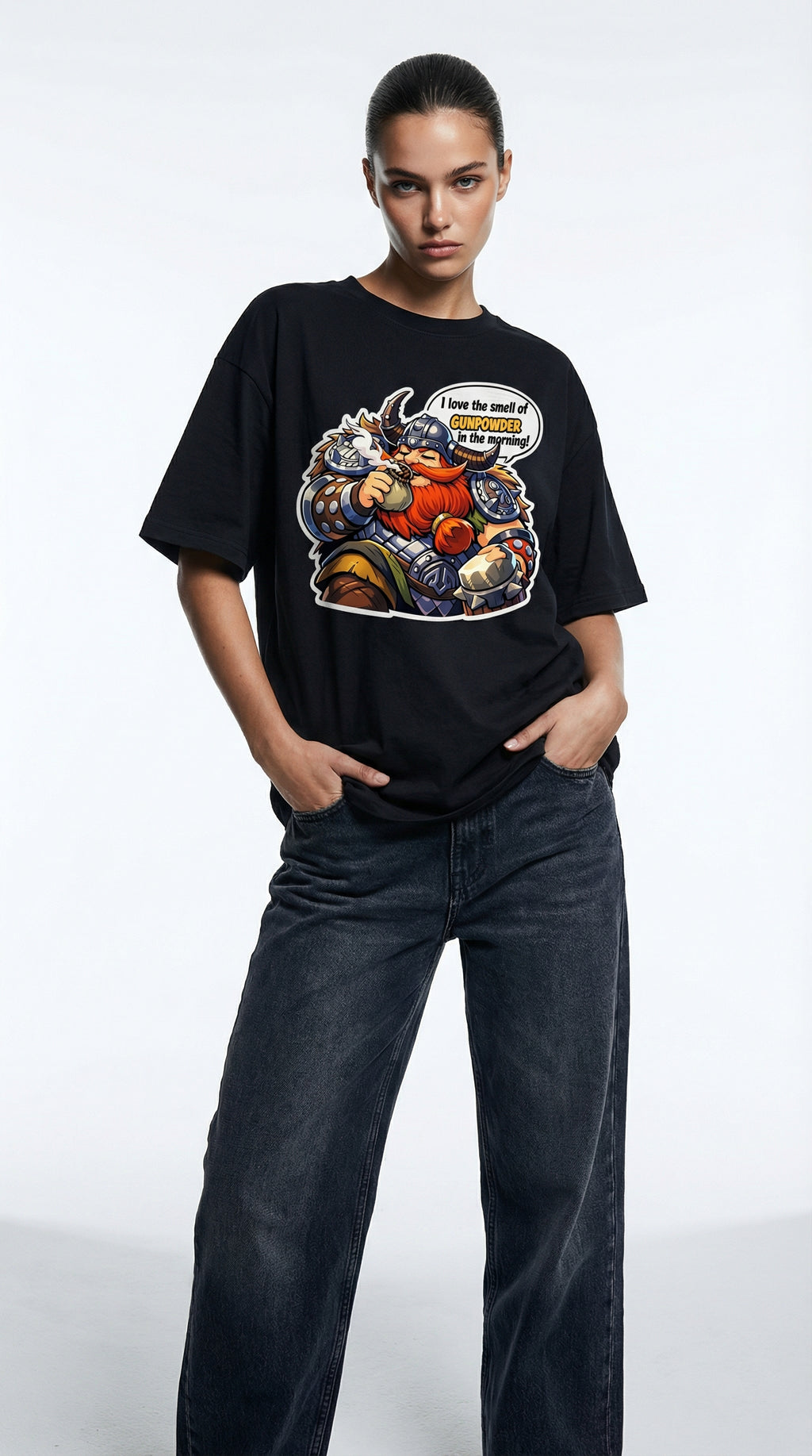 Franco Oversized T-Shirt – Streetwear | Mobile Legends Toxikiing