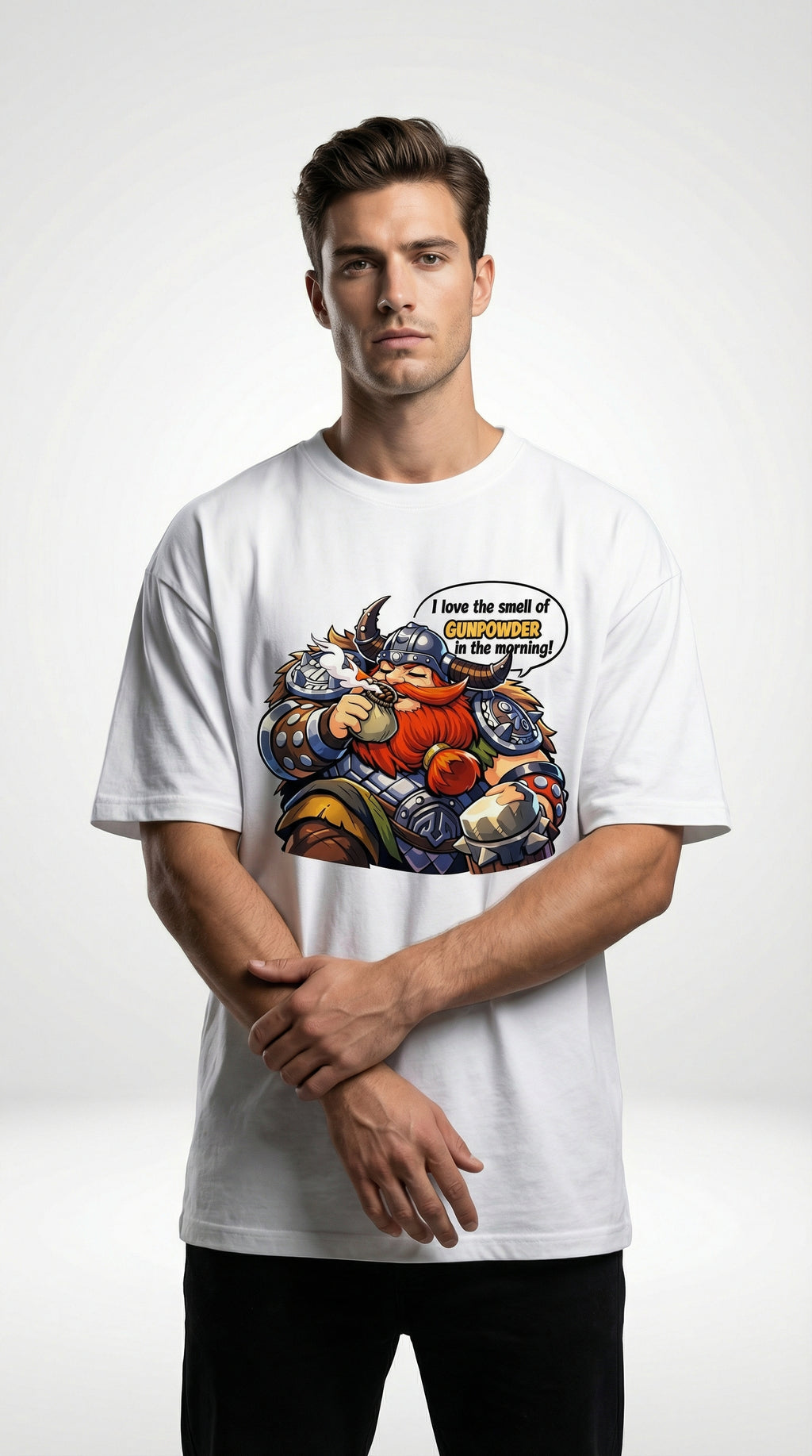 Franco Oversized T-Shirt – Streetwear | Mobile Legends Toxikiing