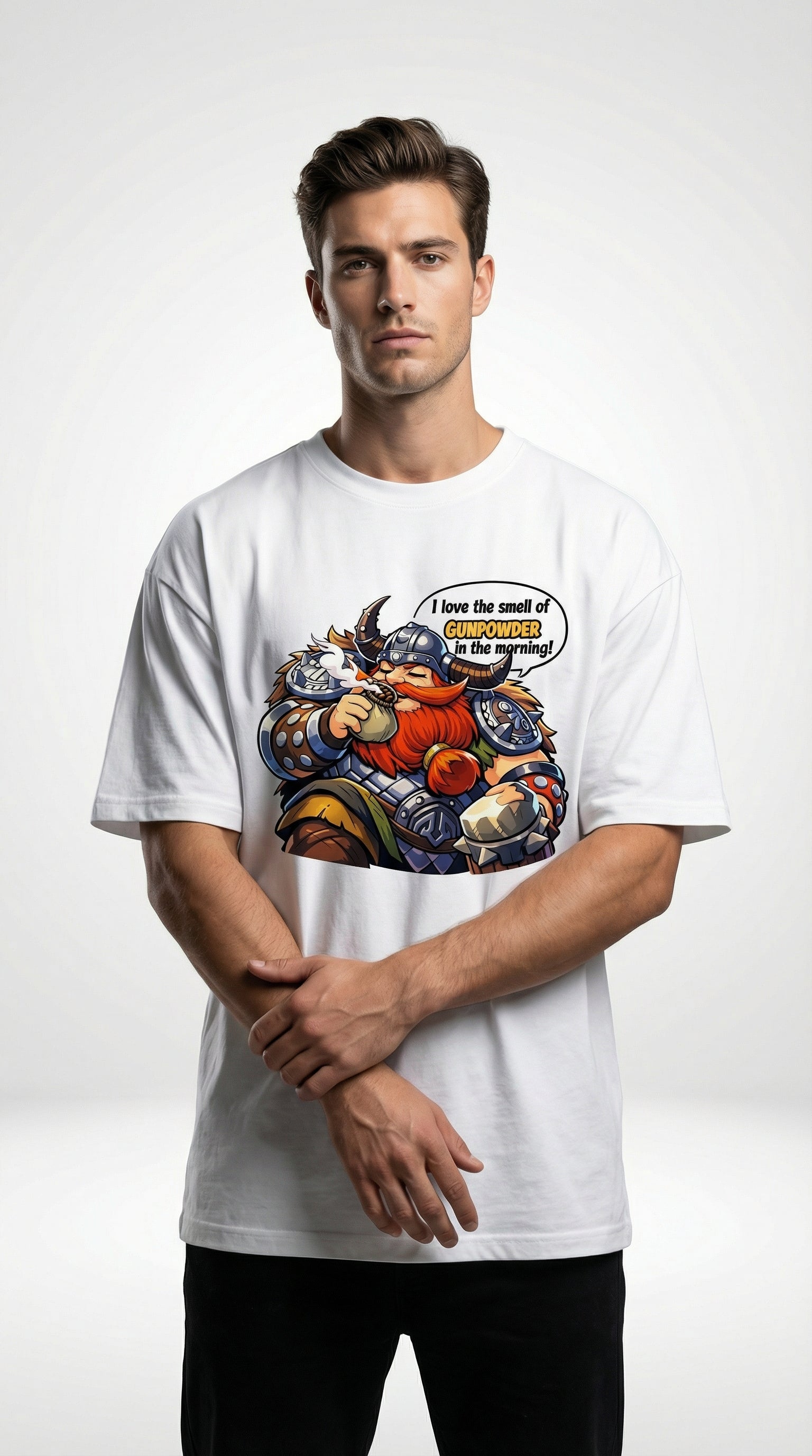 Franco Oversized T-Shirt – Streetwear | Mobile Legends Toxikiing