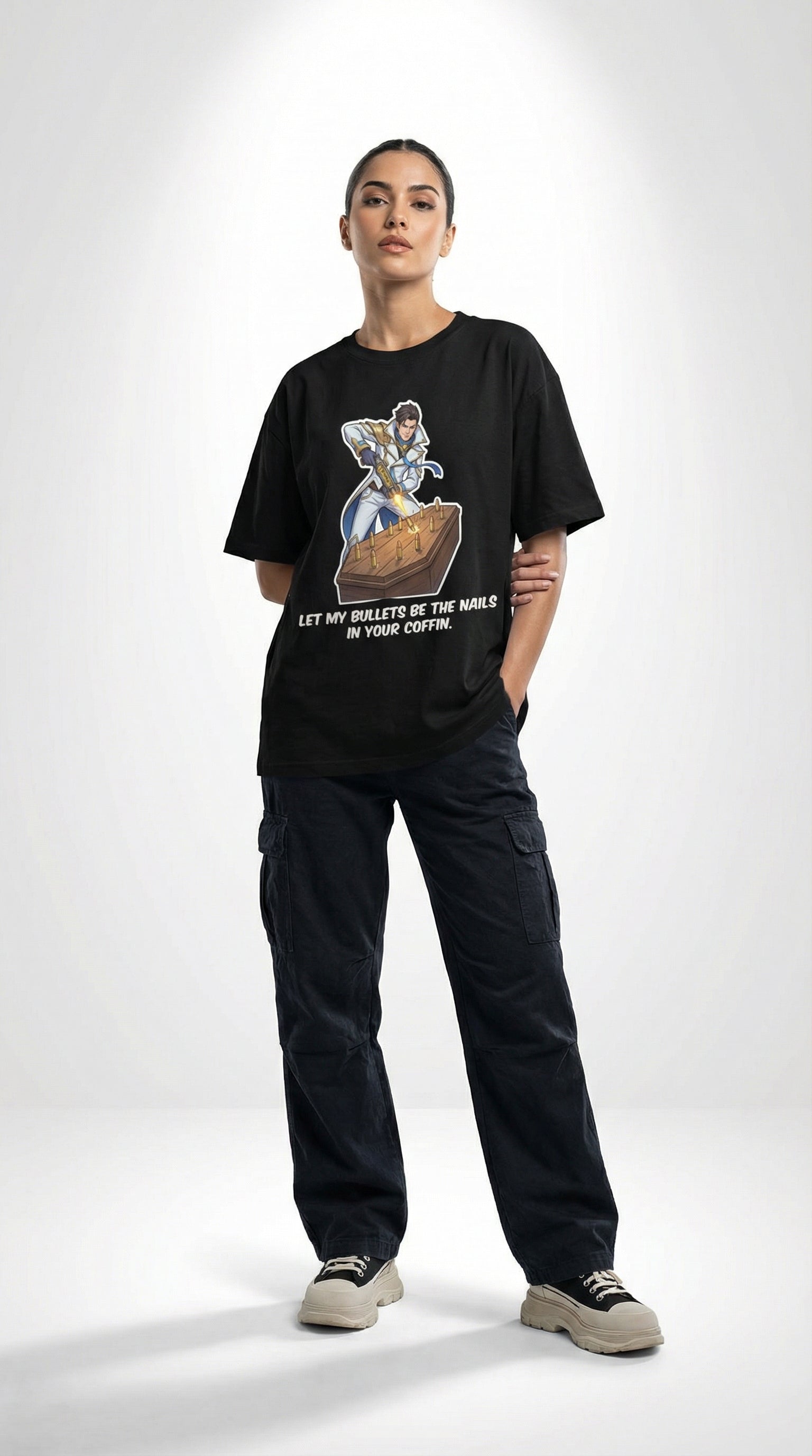 Granger Oversized T-Shirt – Streetwear | Mobile Legends | Toxikiing