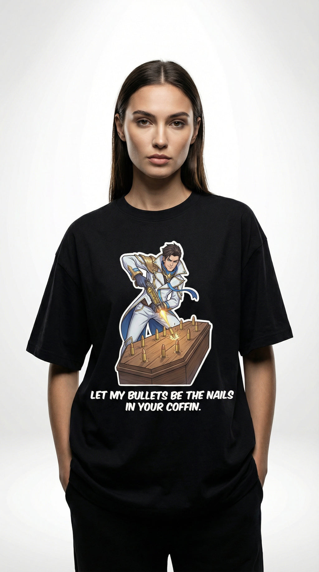 Granger Oversized T-Shirt – Streetwear | Mobile Legends | Toxikiing