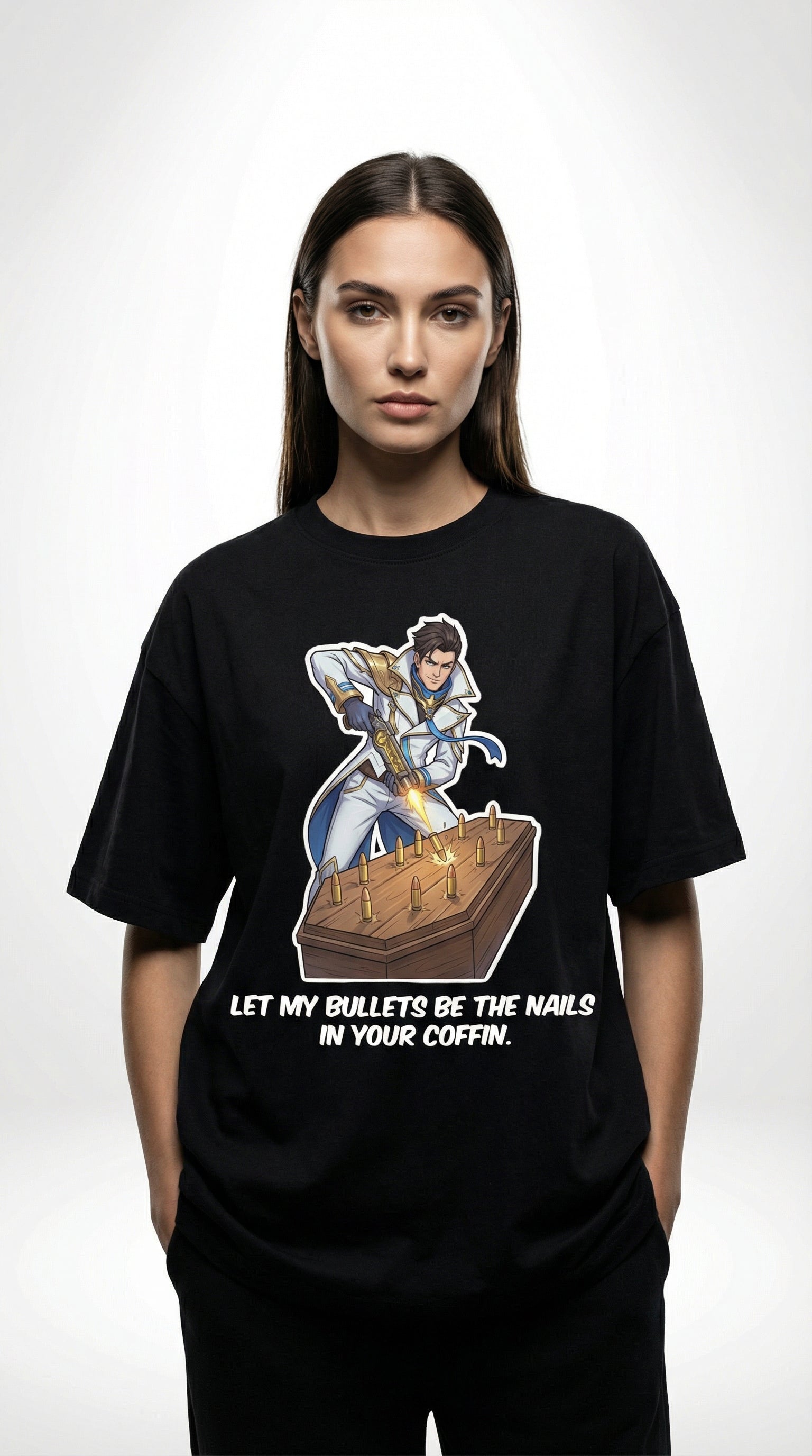 Granger Oversized T-Shirt – Streetwear | Mobile Legends | Toxikiing