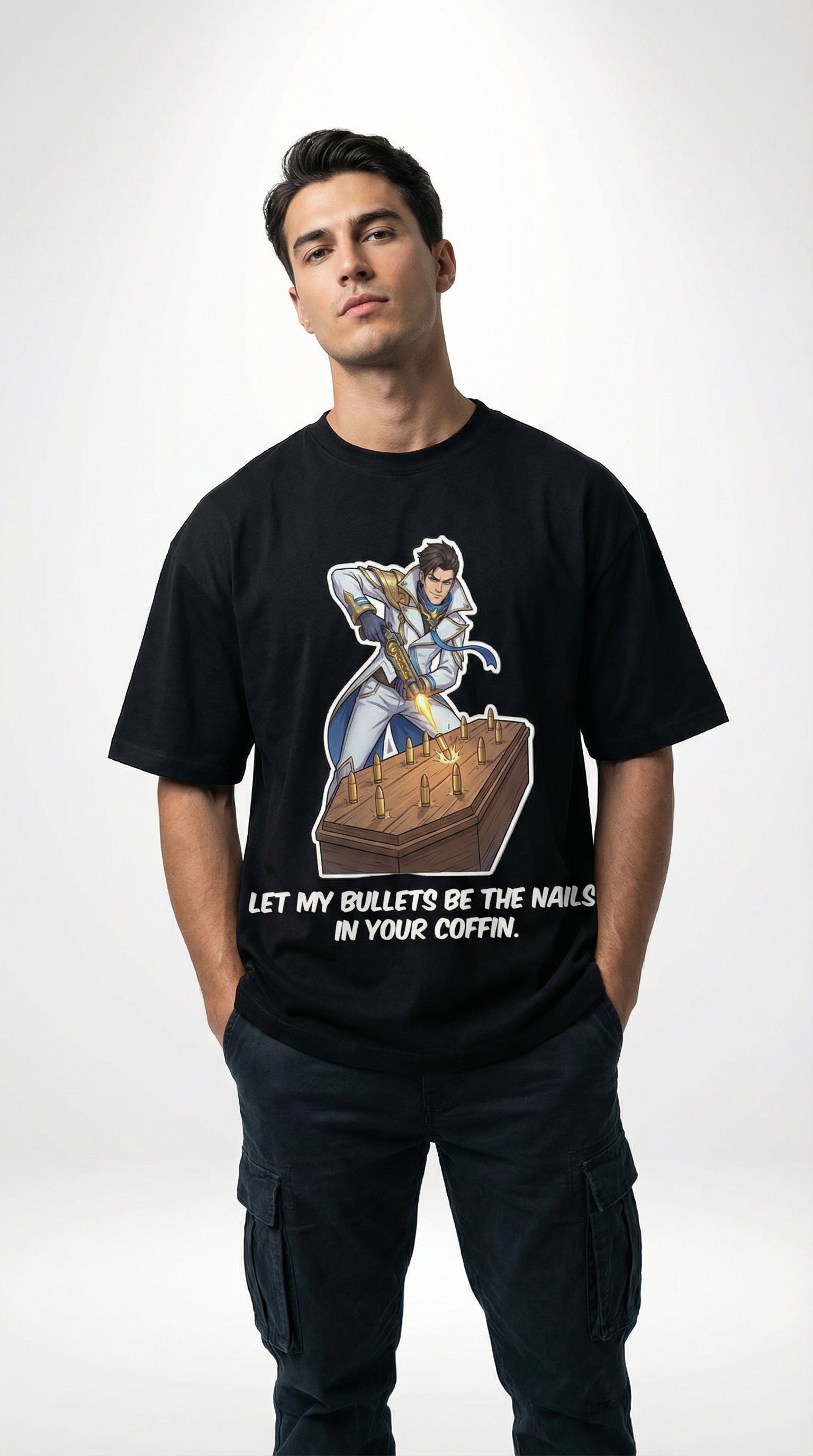 Granger Oversized T-Shirt – Streetwear | Mobile Legends | Toxikiing