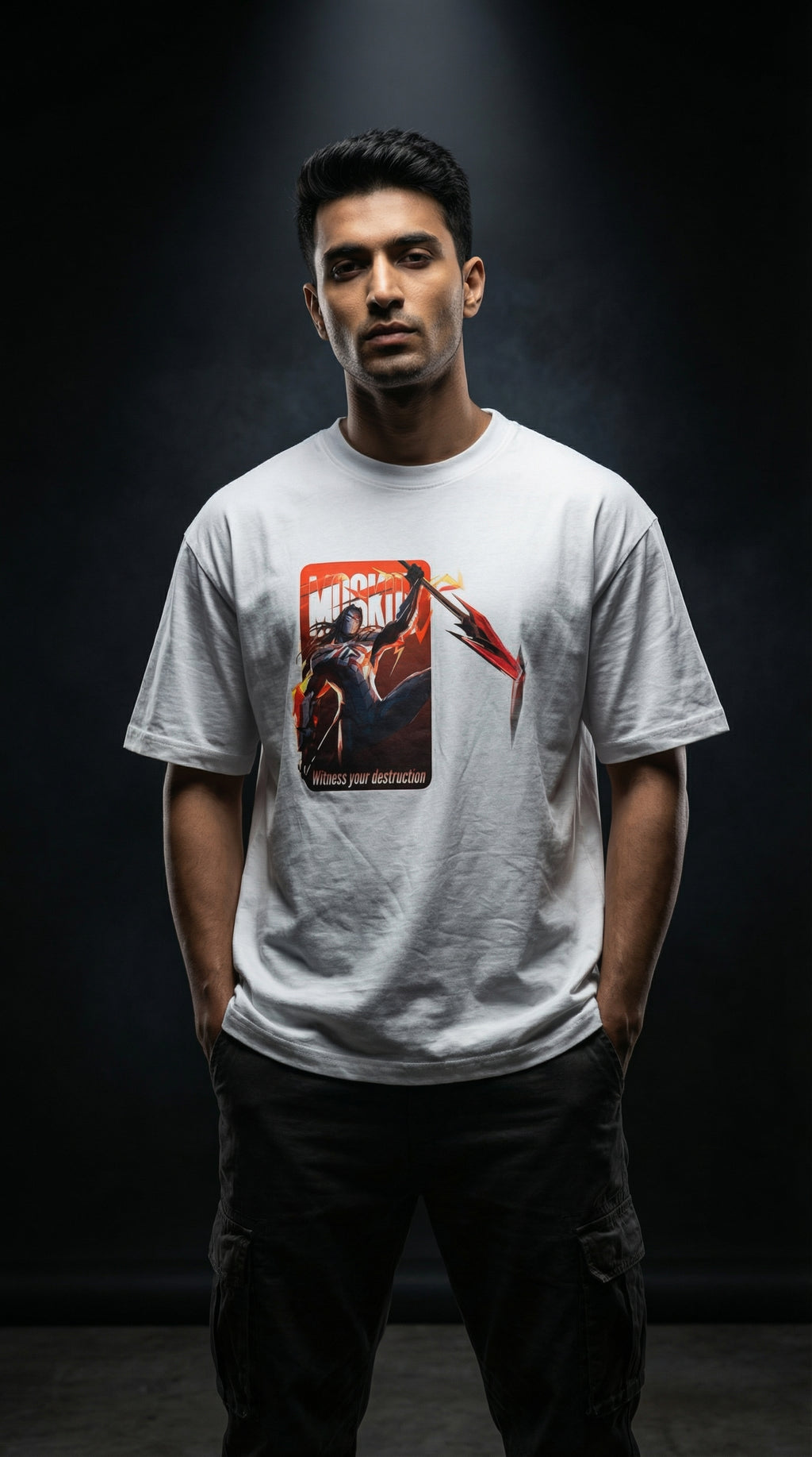 Moskov Doom Incarnate Oversized T-Shirt – Streetwear | Mobile Legends | Toxikiing