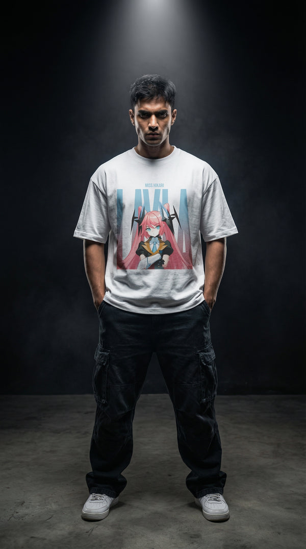 Layla Miss Hikari Oversized T-Shirt – Streetwear | Mobile Legends Toxikiing