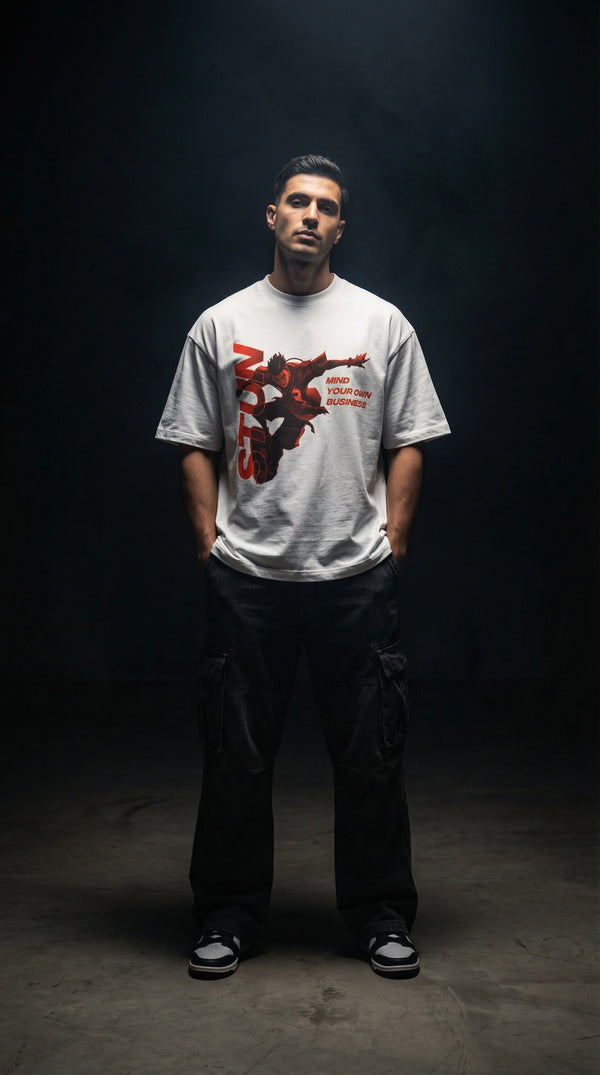 Chou Stun Oversized T-Shirt – Streetwear | Mobile Legends Toxikiing