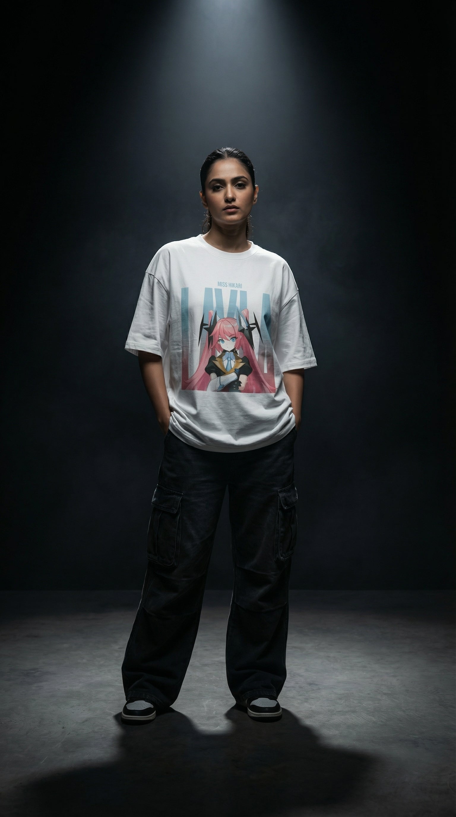 Layla Miss Hikari Oversized T-Shirt – Streetwear | Mobile Legends Toxikiing