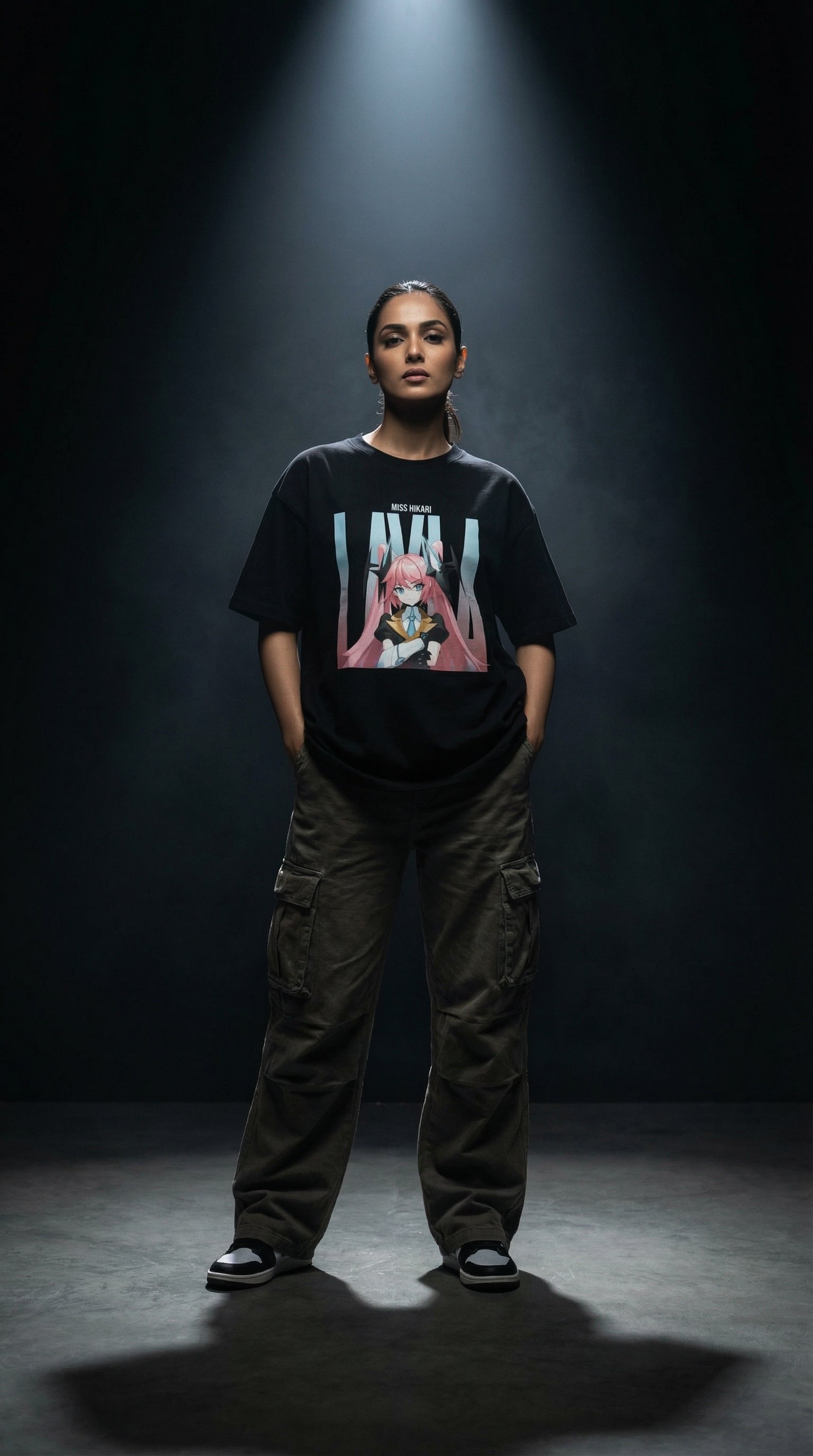 Layla Miss Hikari Oversized T-Shirt – Streetwear | Mobile Legends Toxikiing