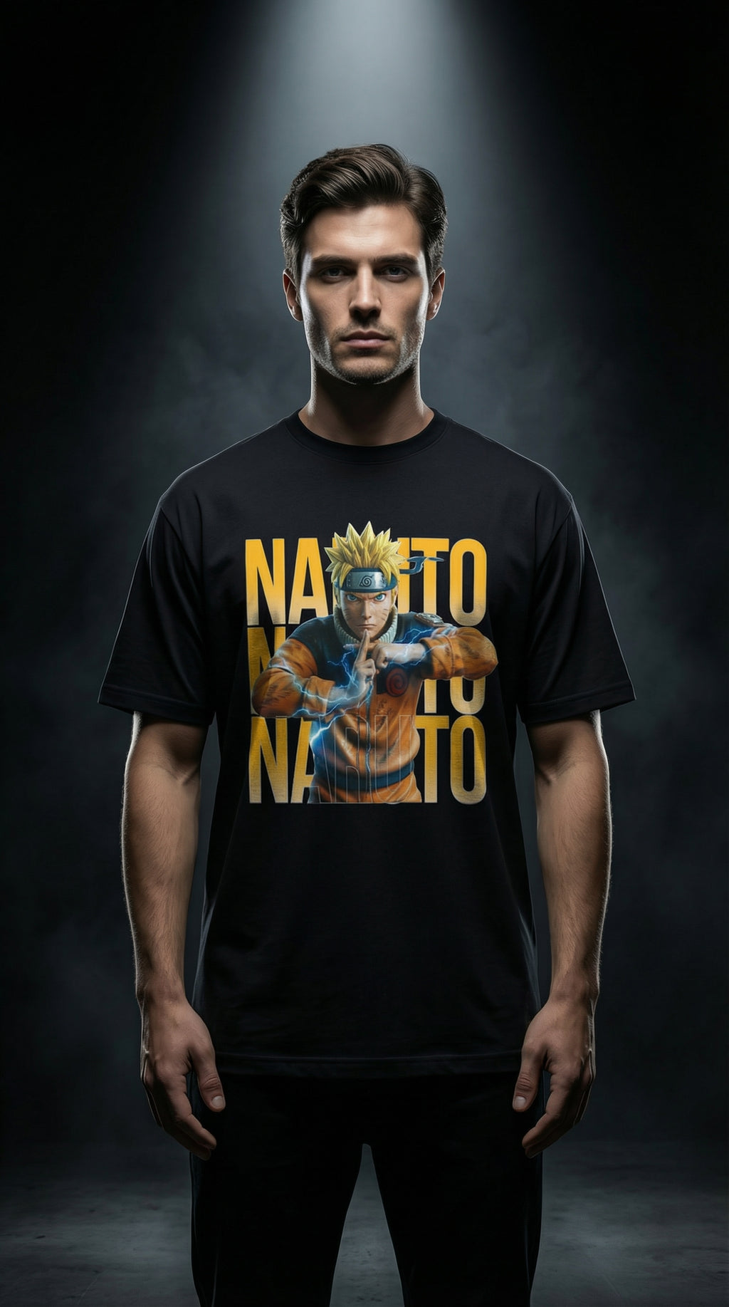 Naruto Oversized T-Shirt – Anime Streetwear | Toxikiing