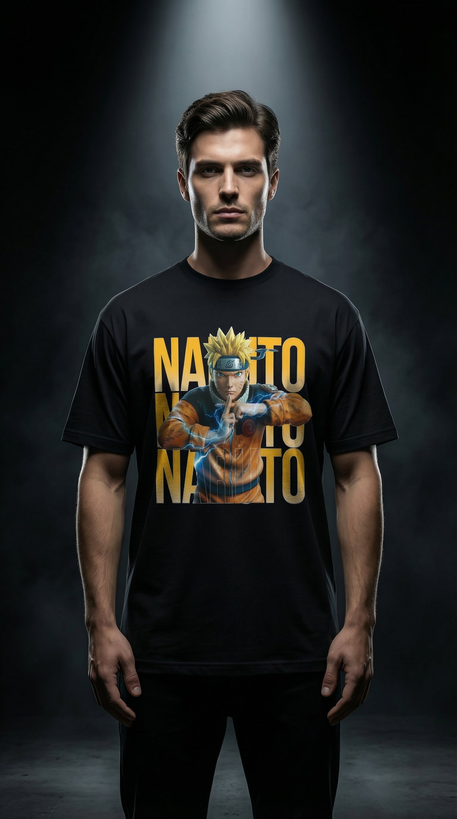 Naruto Oversized T-Shirt – Anime Streetwear | Toxikiing
