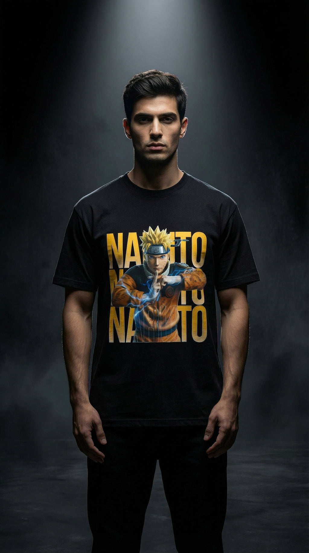 Naruto Oversized T-Shirt – Anime Streetwear | Toxikiing