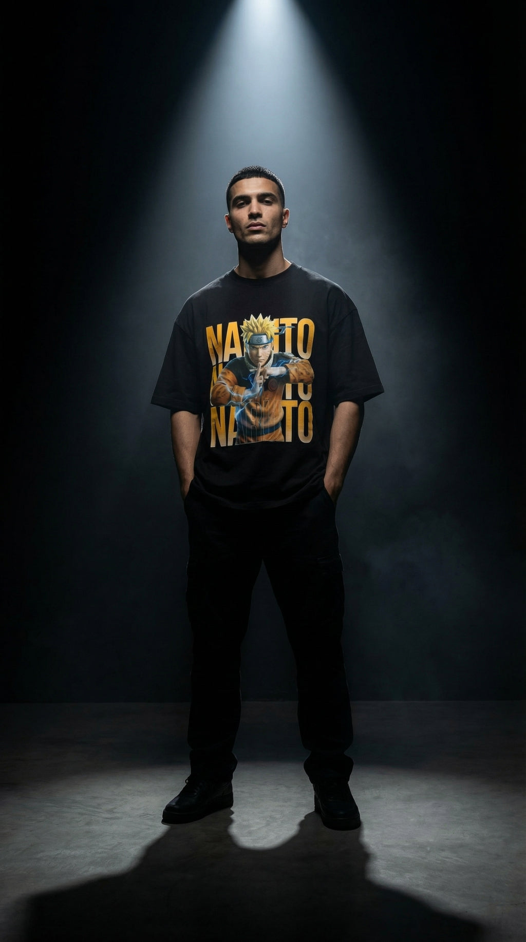 Naruto Oversized T-Shirt – Anime Streetwear | Toxikiing