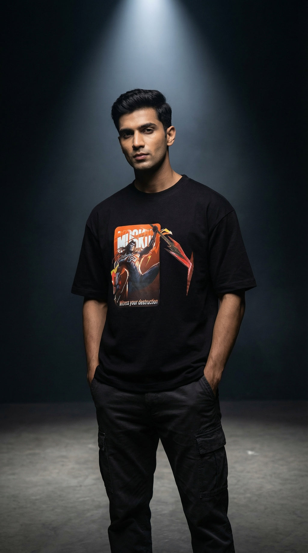 Moskov Doom Incarnate Oversized T-Shirt – Streetwear | Mobile Legends | Toxikiing