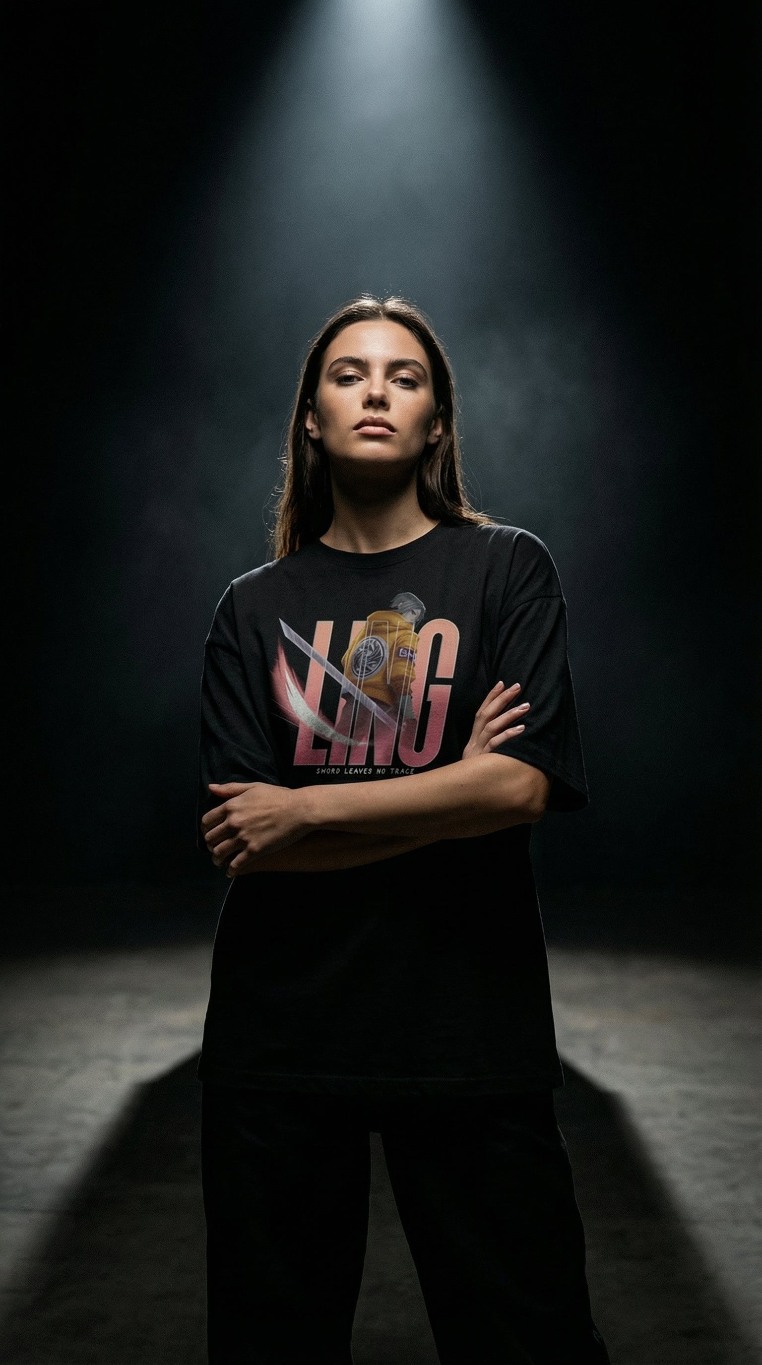 Ling Street Punk Oversized T-Shirt – Streetwear | Mobile Legends Toxikiing