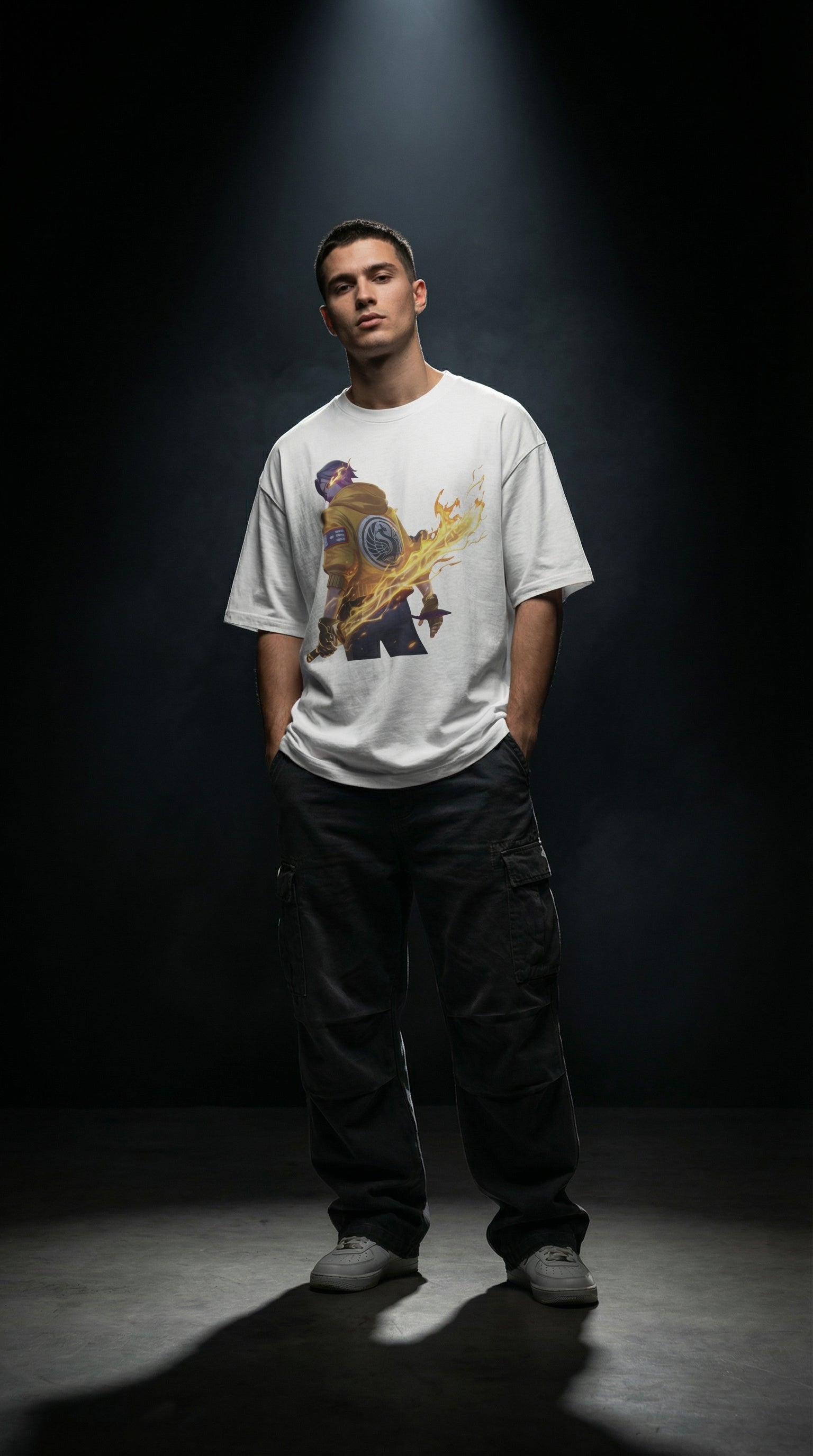 Ling Serena Plume Oversized T-Shirt – Streetwear | Mobile Legends Toxikiing