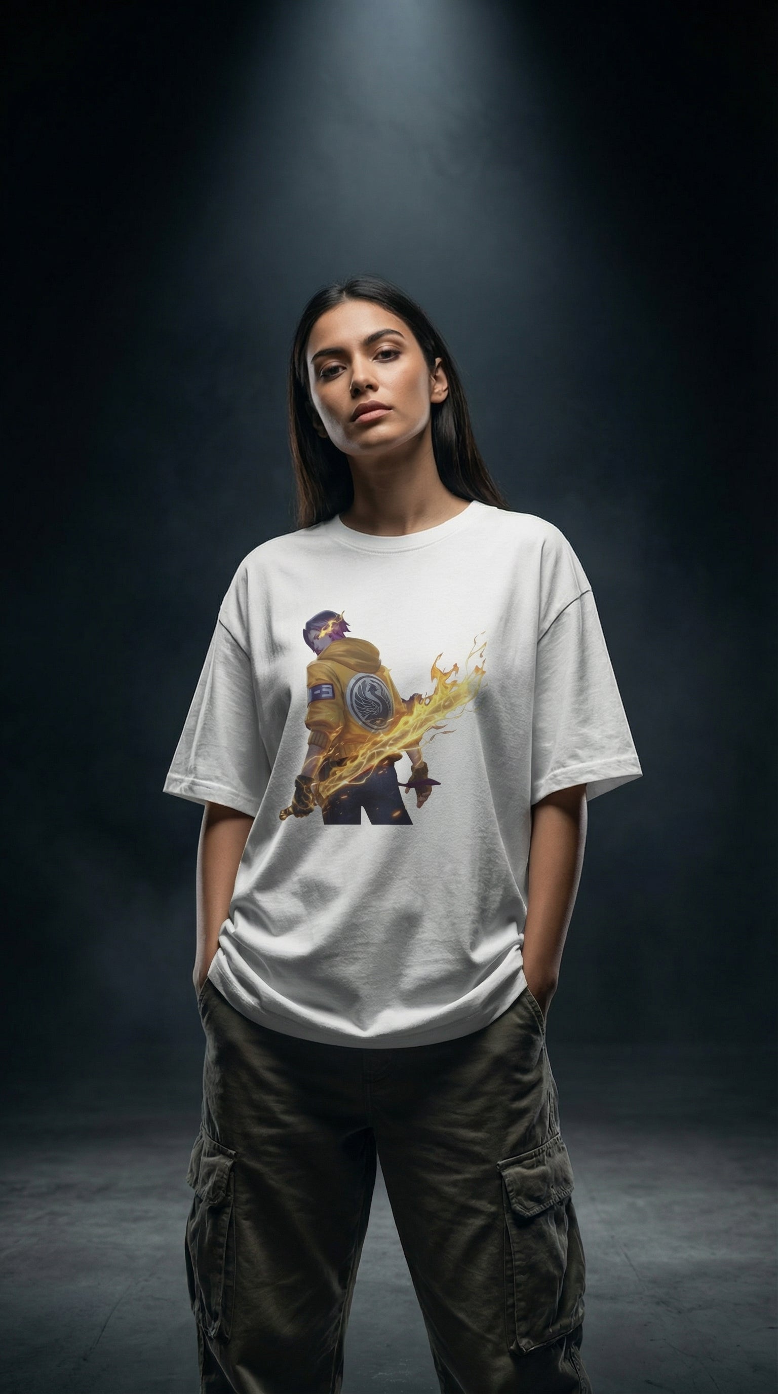 Ling Serena Plume Oversized T-Shirt – Streetwear | Mobile Legends Toxikiing