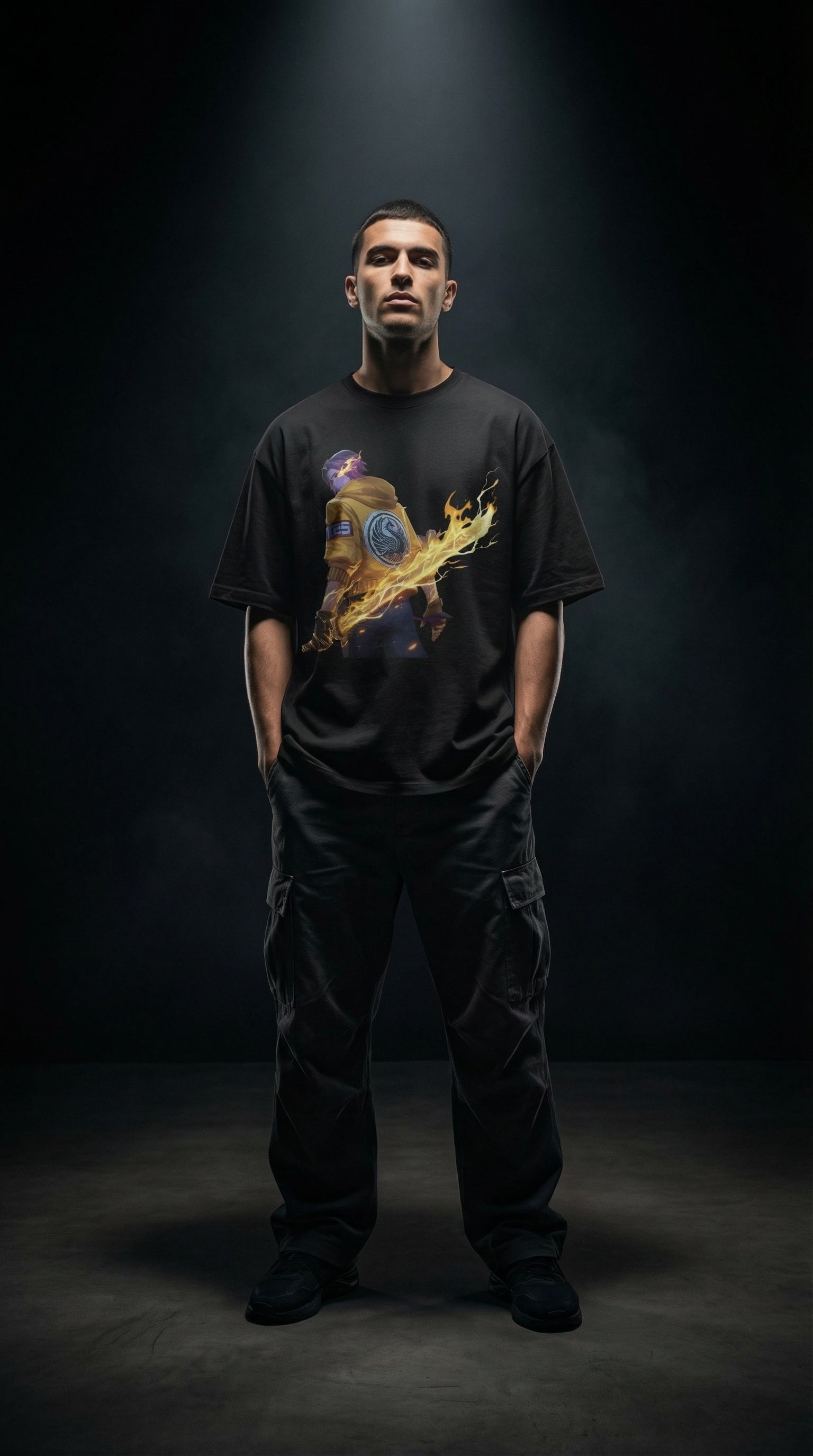 Ling Serena Plume Oversized T-Shirt – Streetwear | Mobile Legends Toxikiing