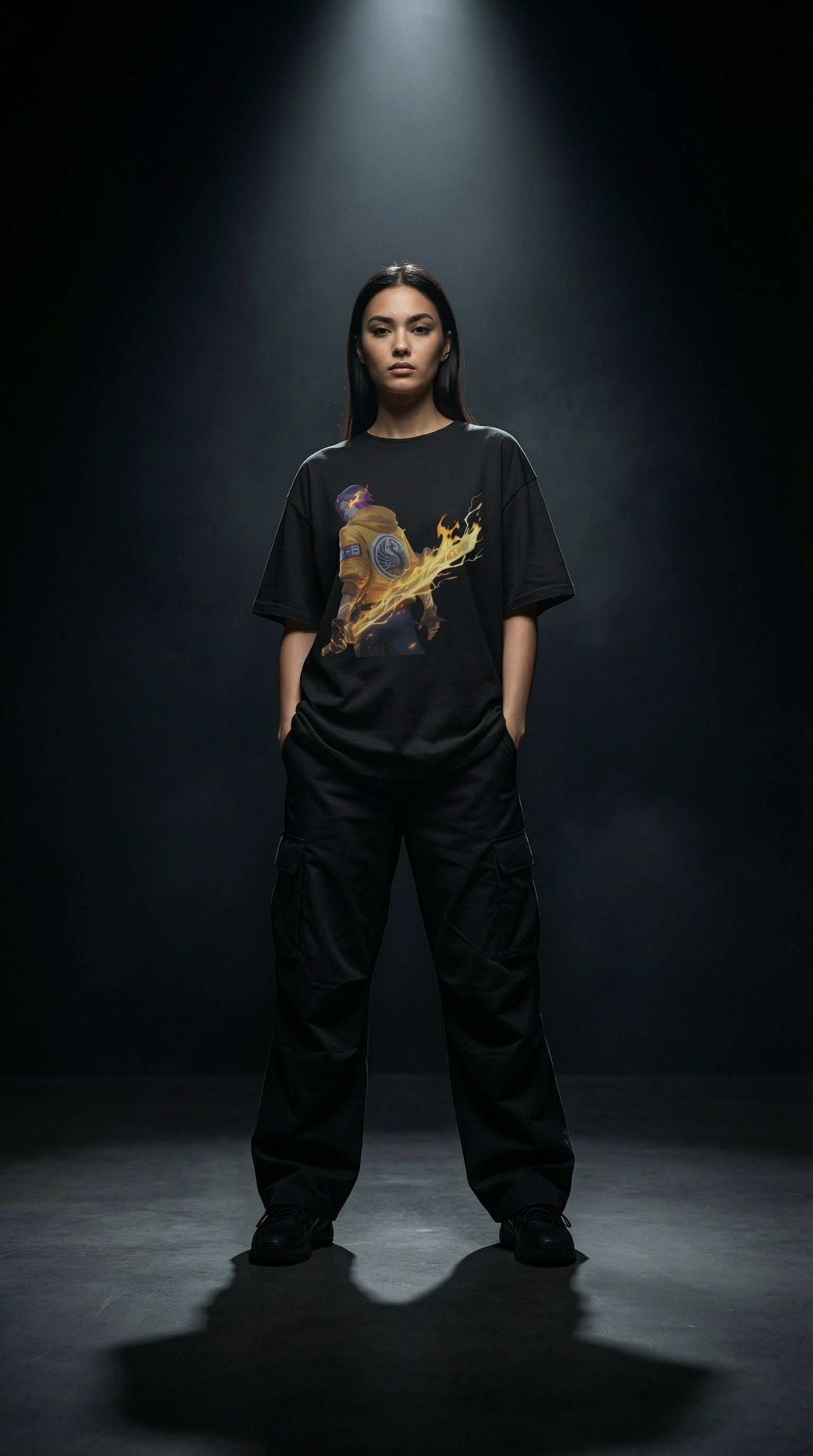 Ling Serena Plume Oversized T-Shirt – Streetwear | Mobile Legends Toxikiing