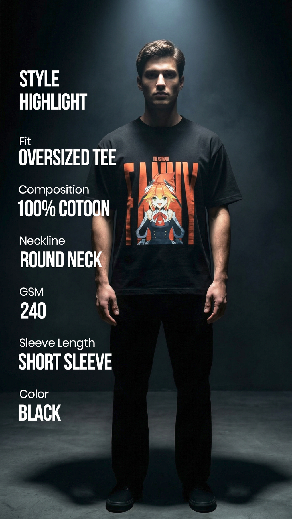 Fanny Blade of Kibou Oversized T-Shirt – Streetwear | Mobile Legends Toxikiing