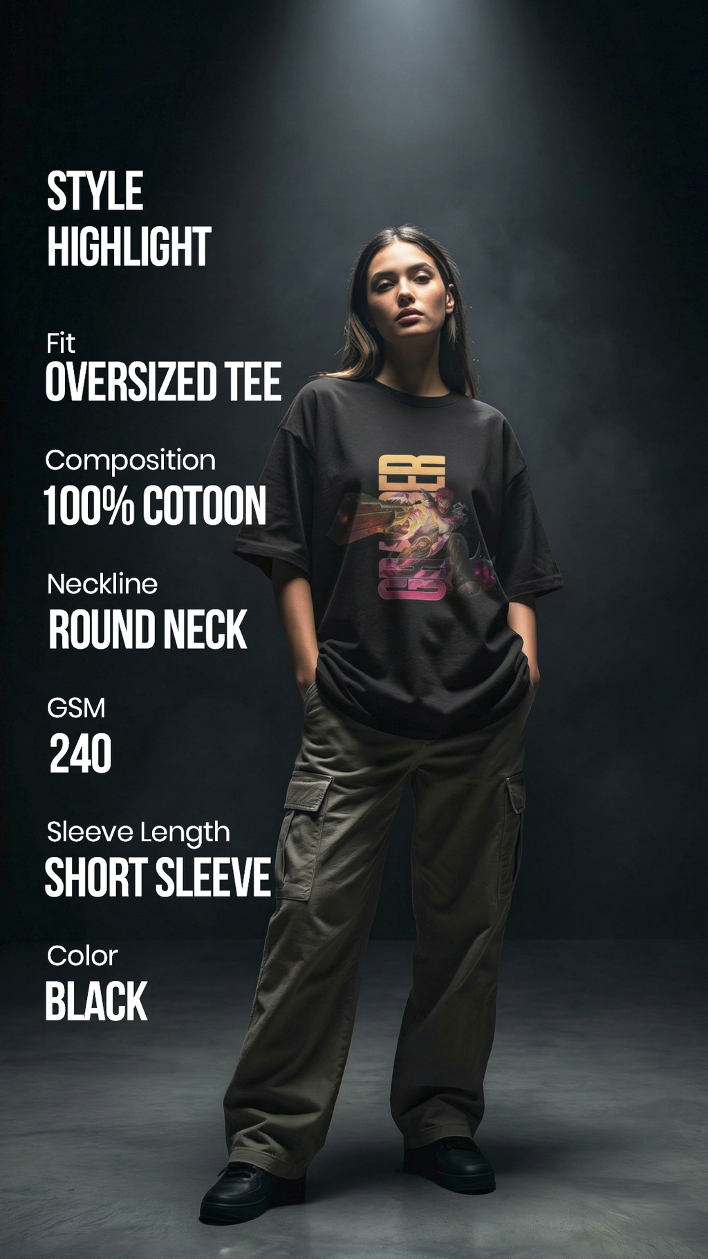 Granger Exorcist Oversized T-Shirt – Streetwear | Mobile Legends Toxikiing