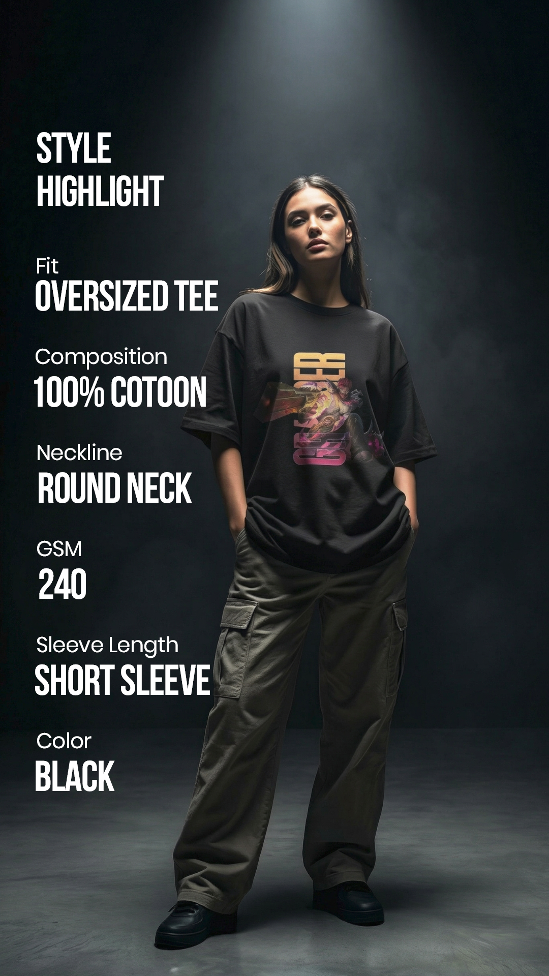 Granger Exorcist Oversized T-Shirt – Streetwear | Mobile Legends Toxikiing