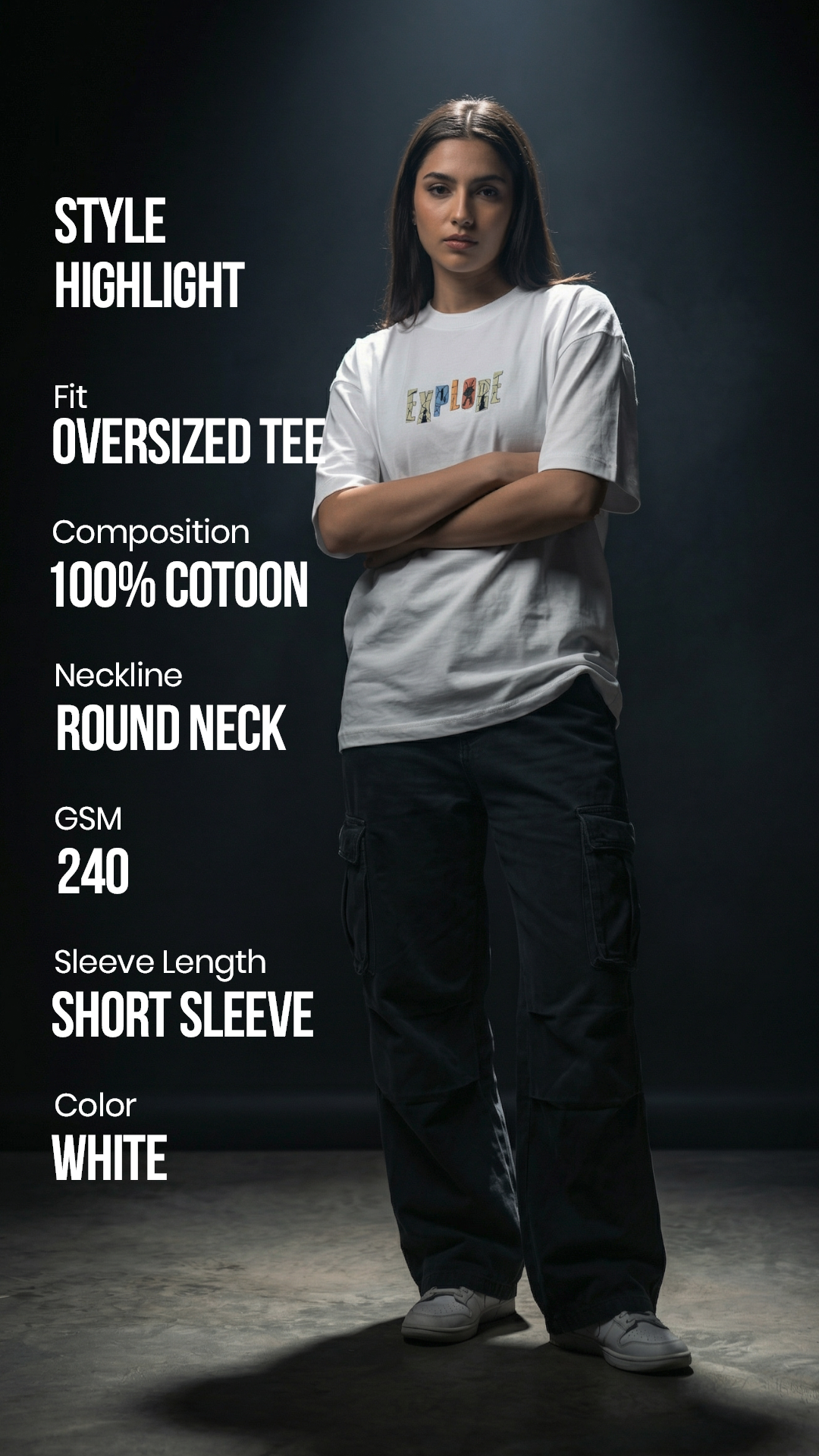 Explore Oversized T-Shirt – Minimal Streetwear | Toxikiing