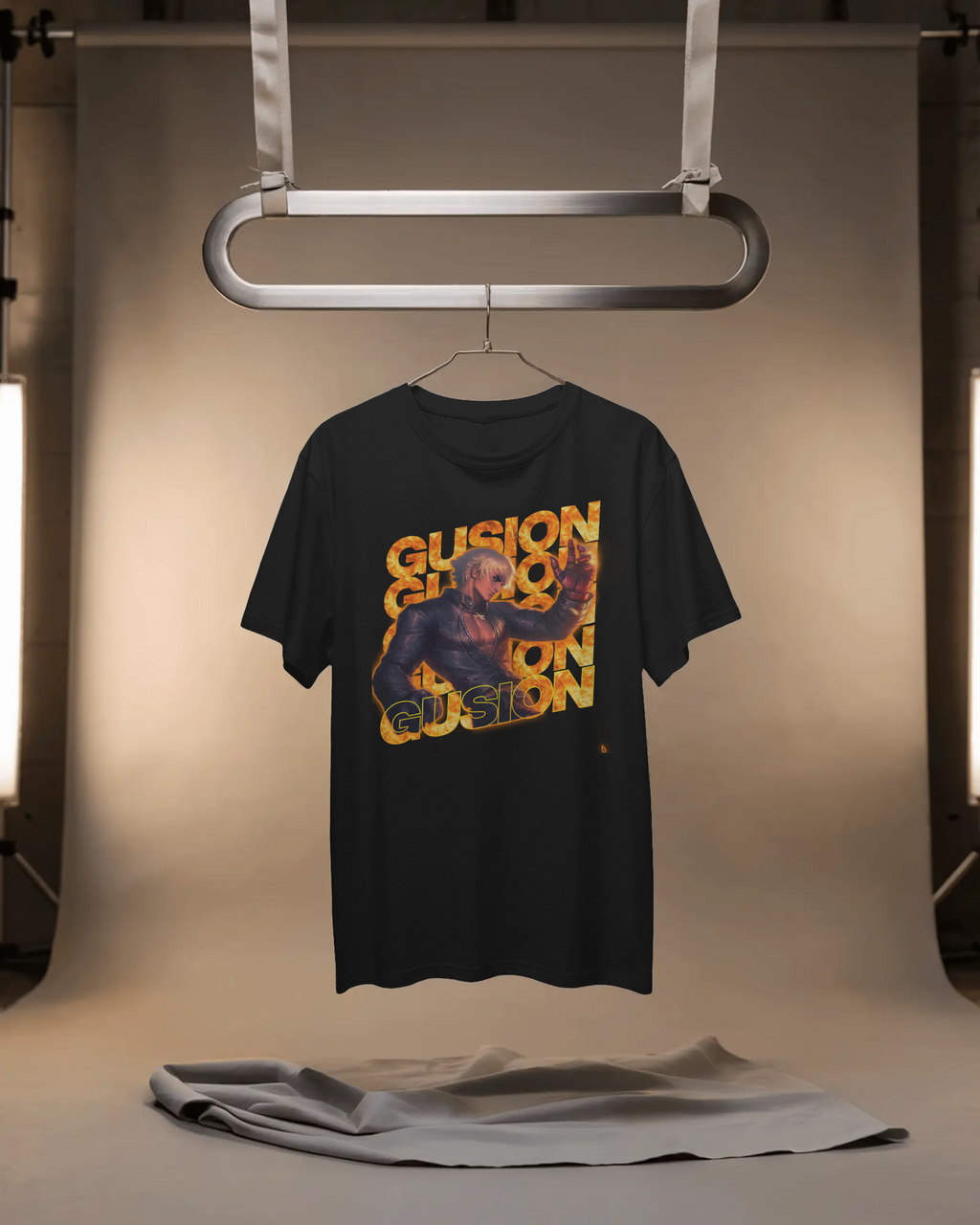 Gusion KOF Fire Version Oversized T-Shirt – Streetwear | Mobile Legends Toxikiing