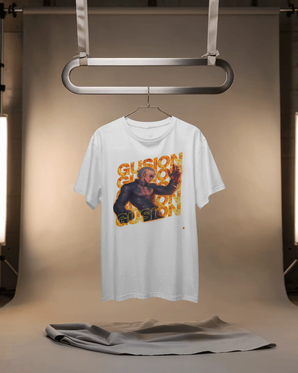 Gusion KOF Fire Version Oversized T-Shirt – Streetwear | Mobile Legends Toxikiing