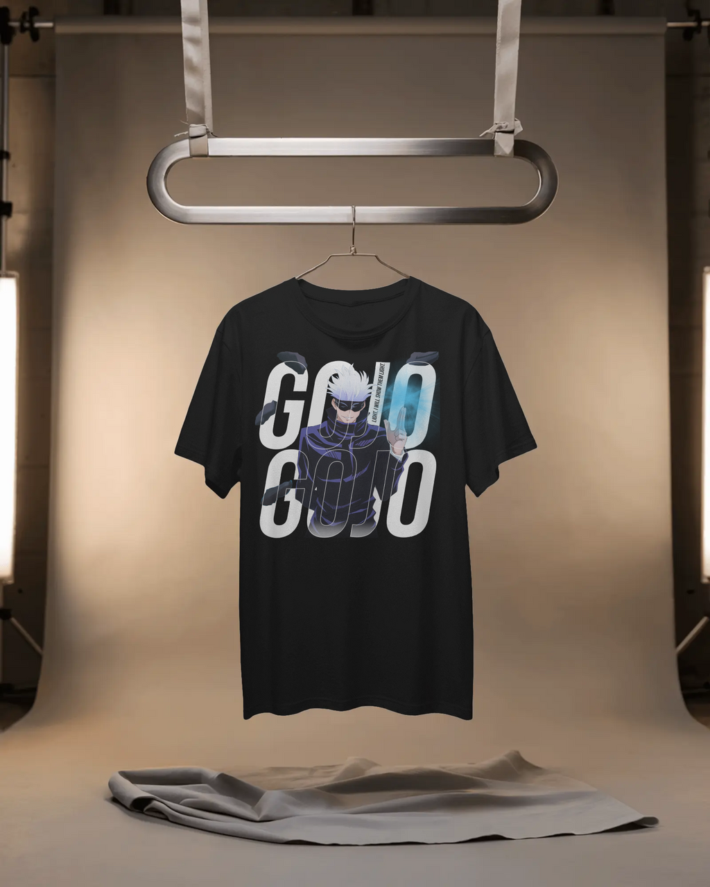 Xavier Gojo Oversized T-Shirt – Streetwear | Mobile Legends x Jujutsu Kaisen﻿ Toxikiing