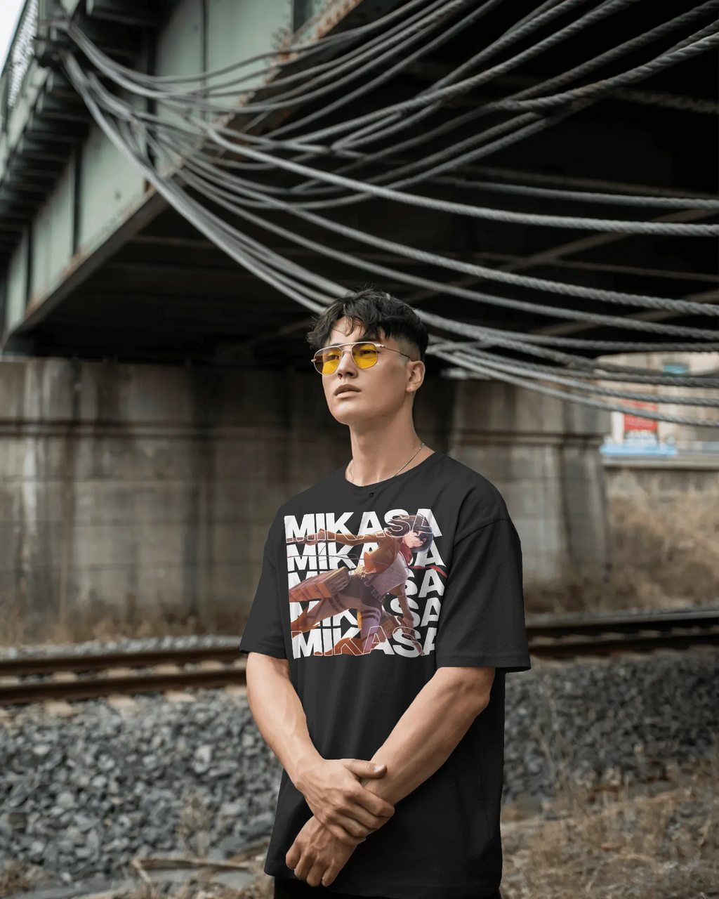 Fanny Mikasa Oversized T-Shirt – Streetwear | Mobile Legends Toxikiing