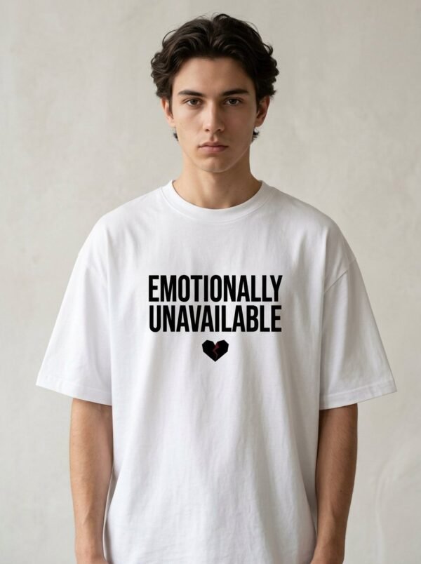 Emotionally Unavailable Oversized T-Shirt