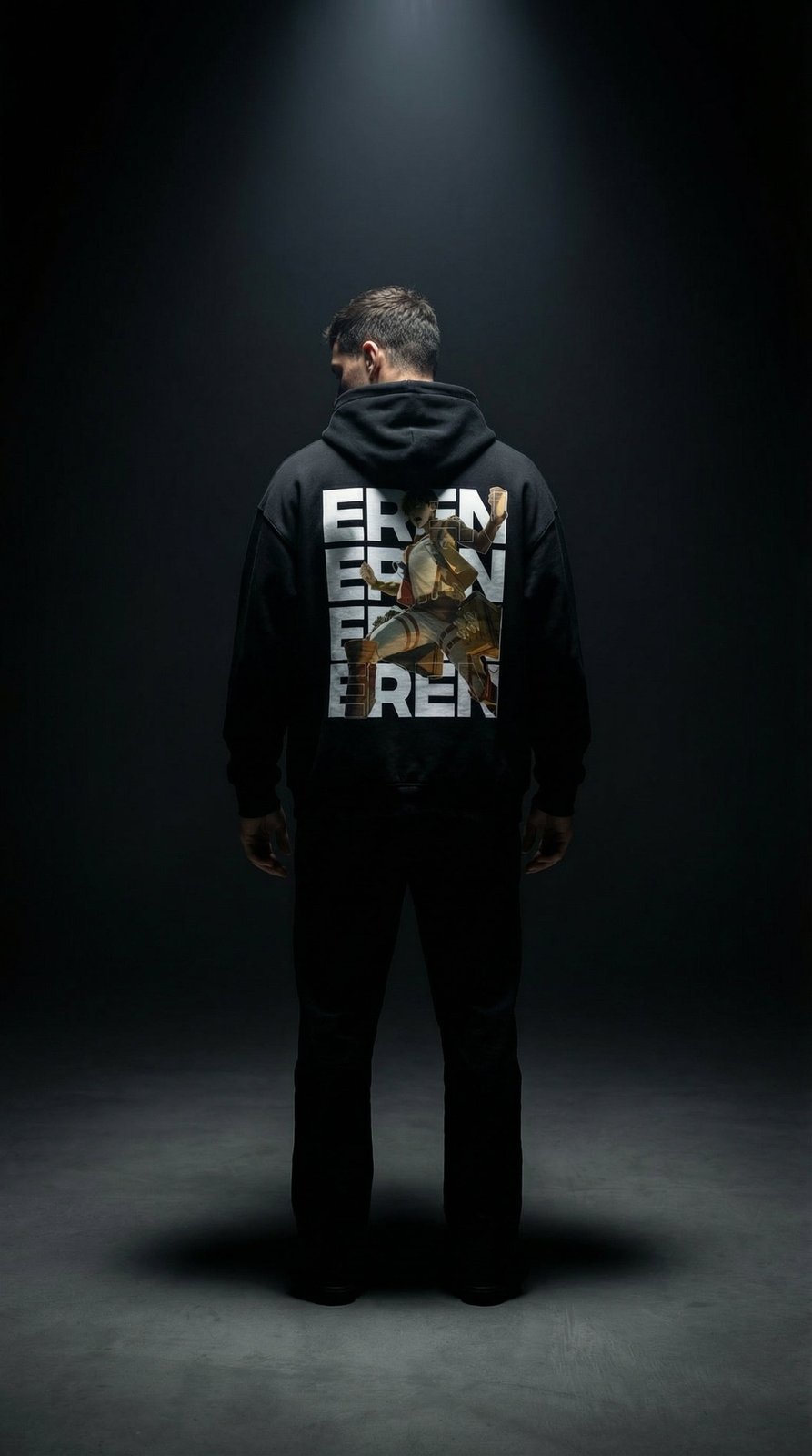 Yin Eren Oversized Hoodie - Image 2