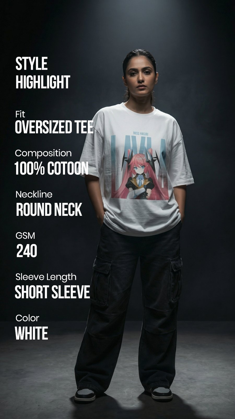 Layla Miss Hikari Oversized T-Shirt - Image 3