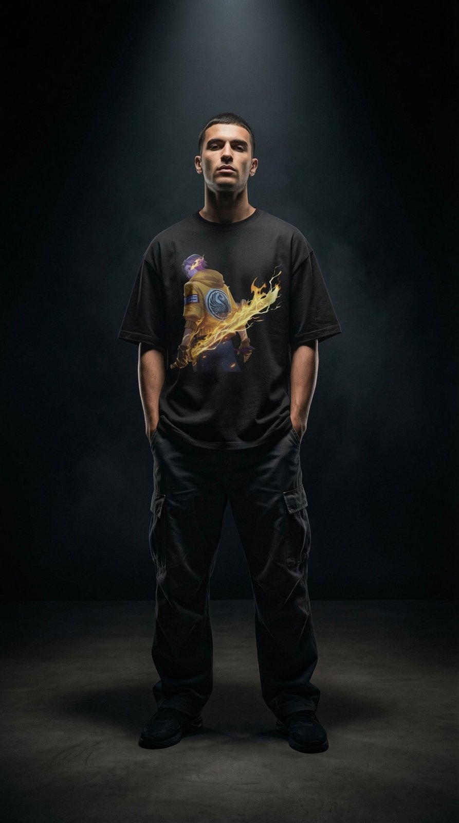 Ling Serena Plume Oversized T-Shirt - Image 3