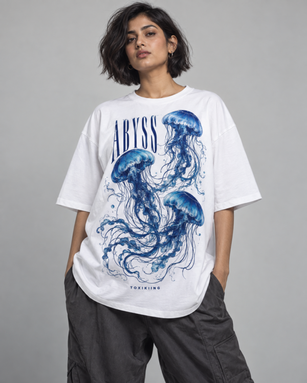 Abyss Bloom Oversized T-Shirt