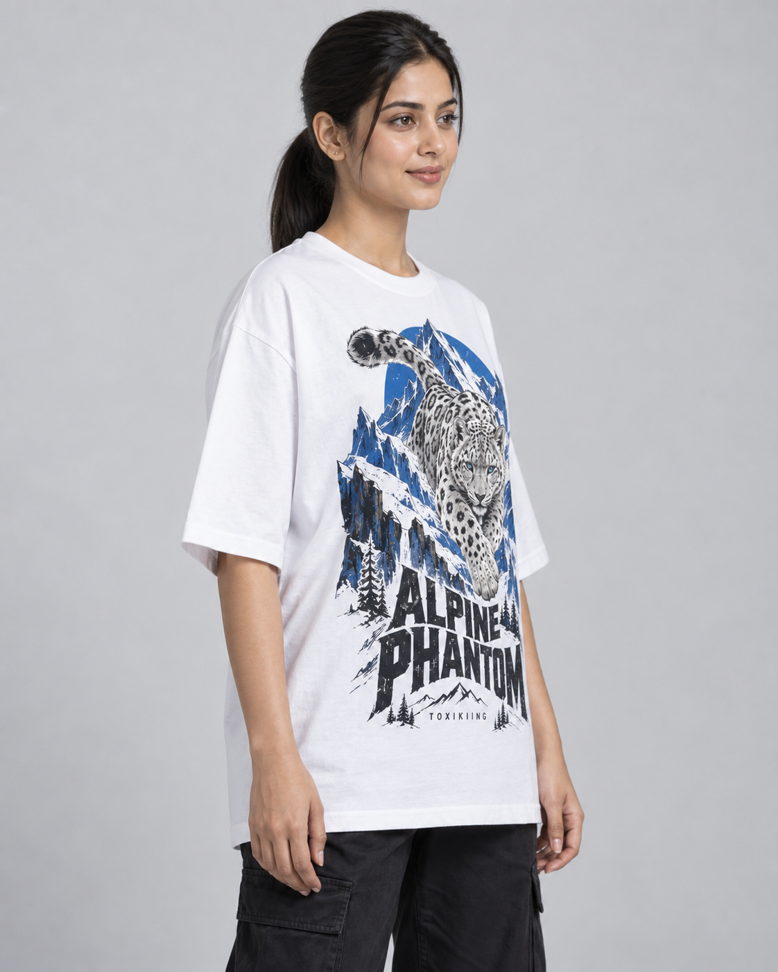 Alpine Phantom Oversized T-Shirt - Image 2
