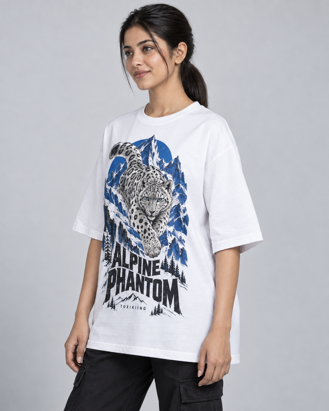 Alpine Phantom Oversized T-Shirt - Image 3