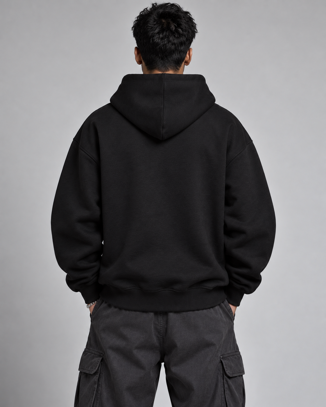 Chrome Morph Oversized Hoodie - Image 4