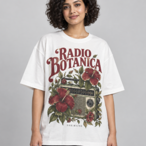 Radio Botanica Oversized T-Shirt