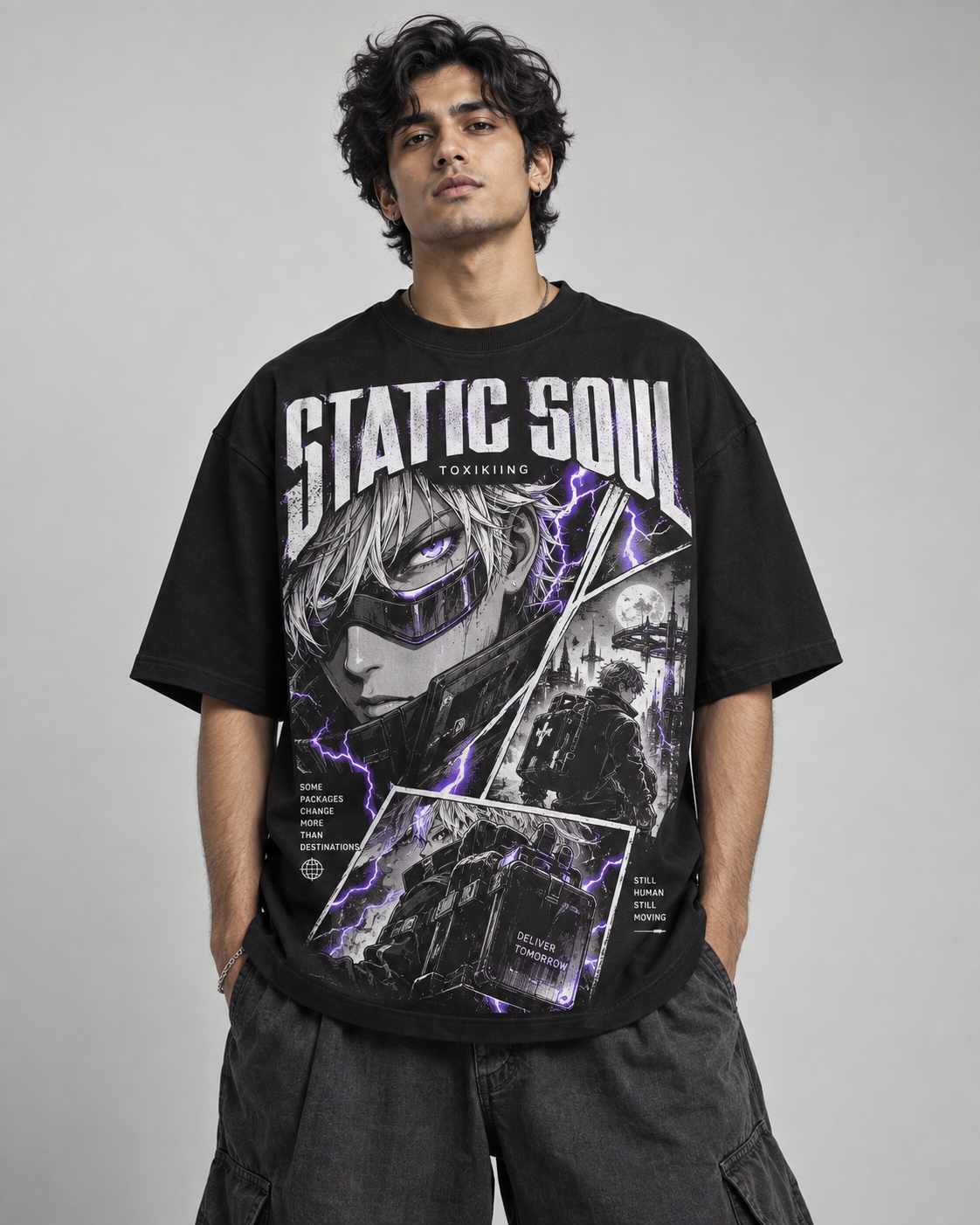 Static Soul Oversized T-Shirt