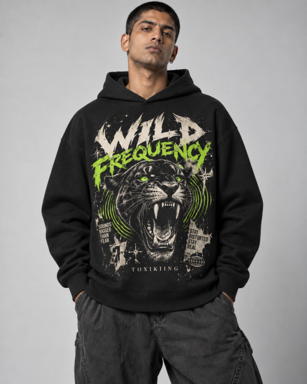 Wild Frequency Oversized Hoodie