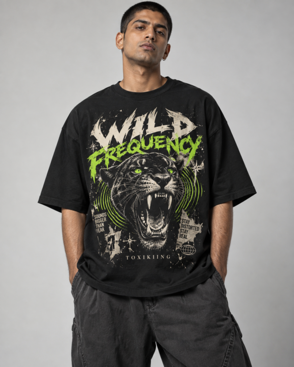 Wild Frequency Oversized T-Shirt